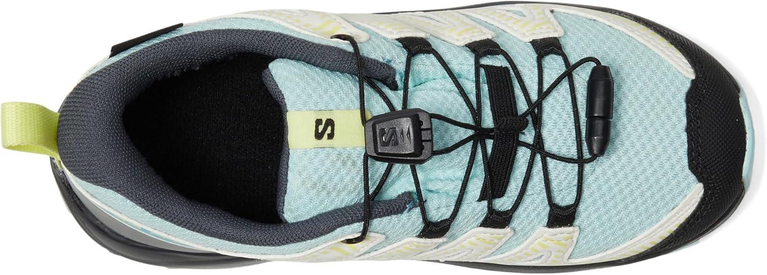 imageSalomon XA Pro V8 CSWP J Shoes for Kids Synthetic and Textile Upper Lining Footbed Heel Pull TabTanager Turquoise