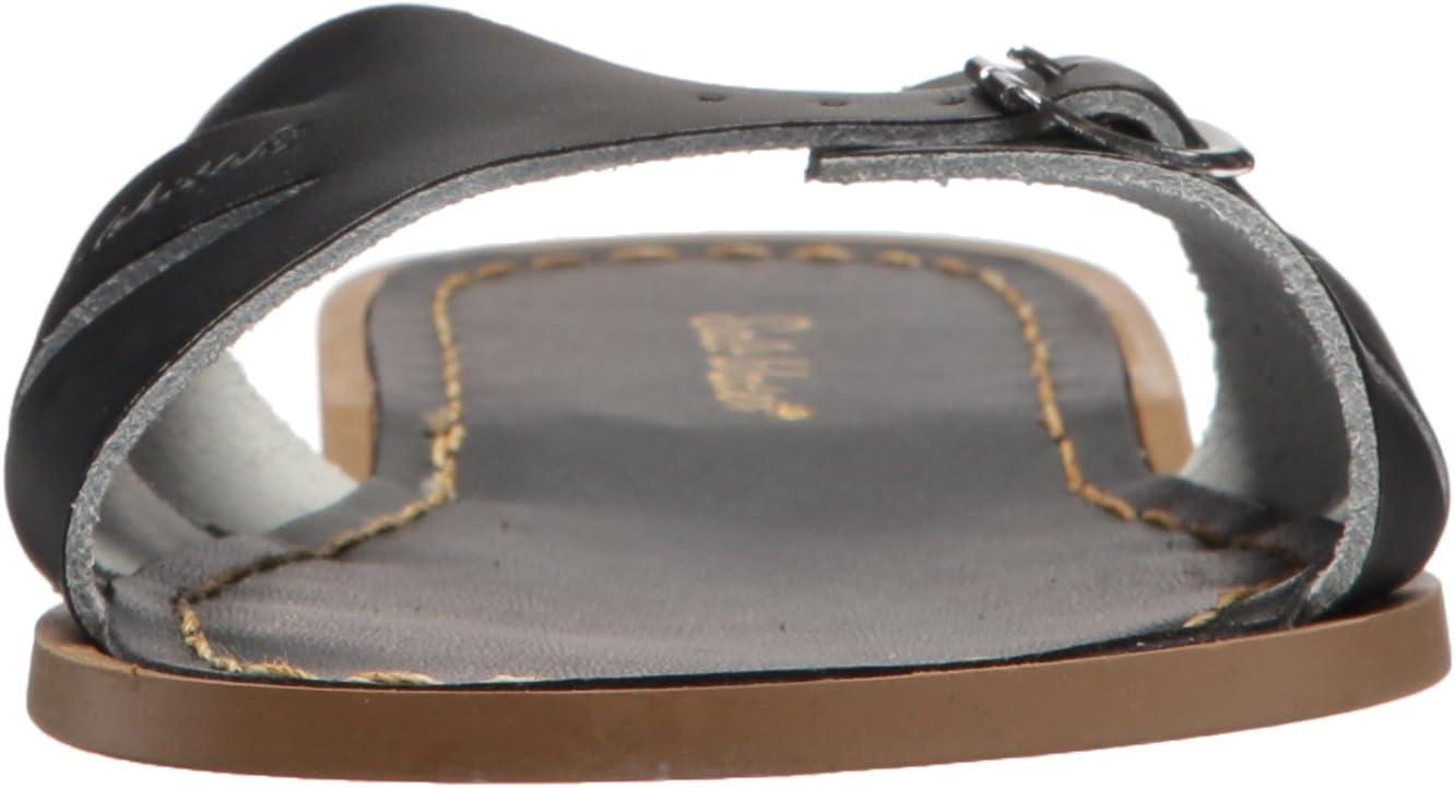 imageSaltwater by Hoy Womens Classic Slide Flat SandalBlack