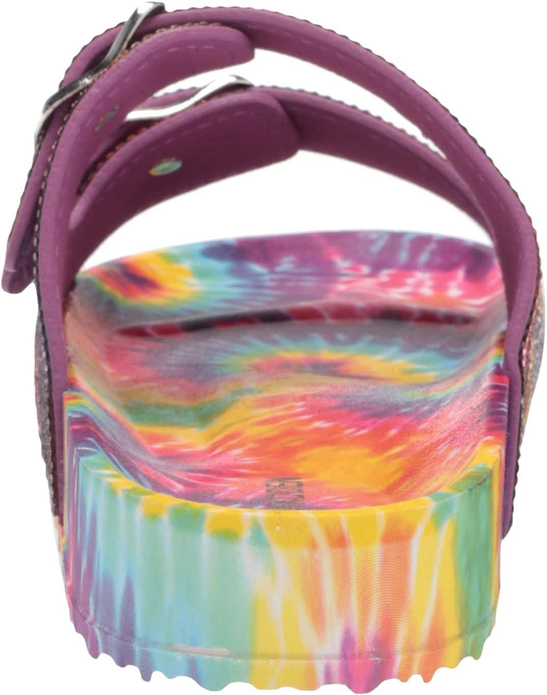 imageSteve Madden Girls Shoes Leena Slide SandalTiedye