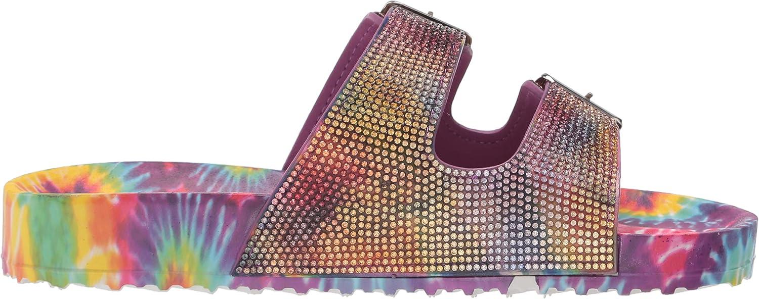 imageSteve Madden Girls Shoes Leena Slide SandalTiedye