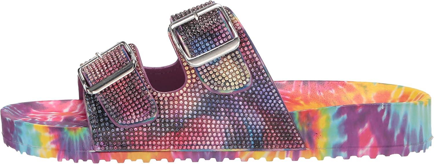 imageSteve Madden Girls Shoes Leena Slide SandalTiedye
