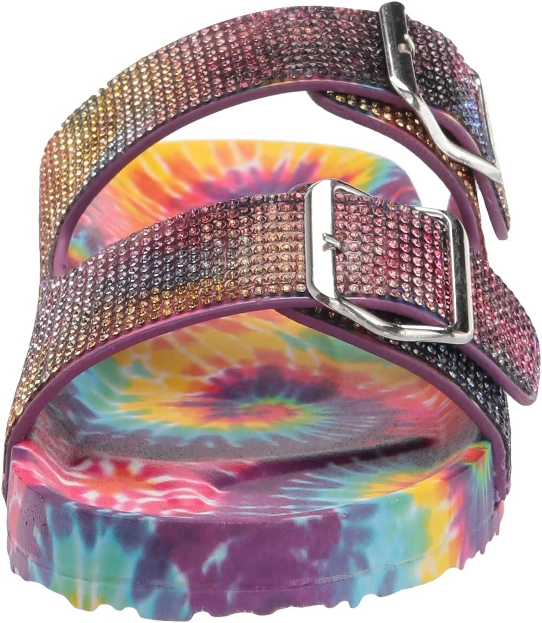 imageSteve Madden Girls Shoes Leena Slide SandalTiedye
