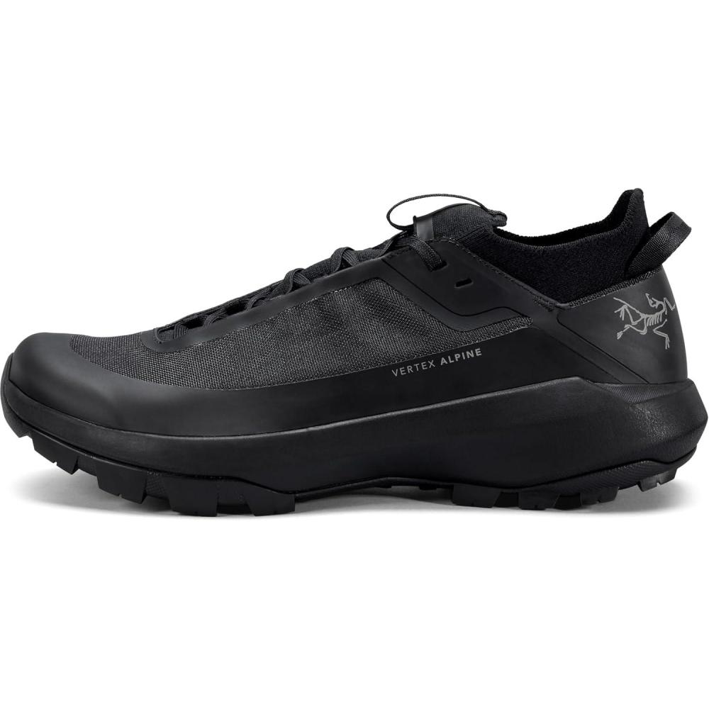 imageArcteryx Vertex Alpine Shoe Mens Fast Light Supportive Approach ShoeBlackBlack