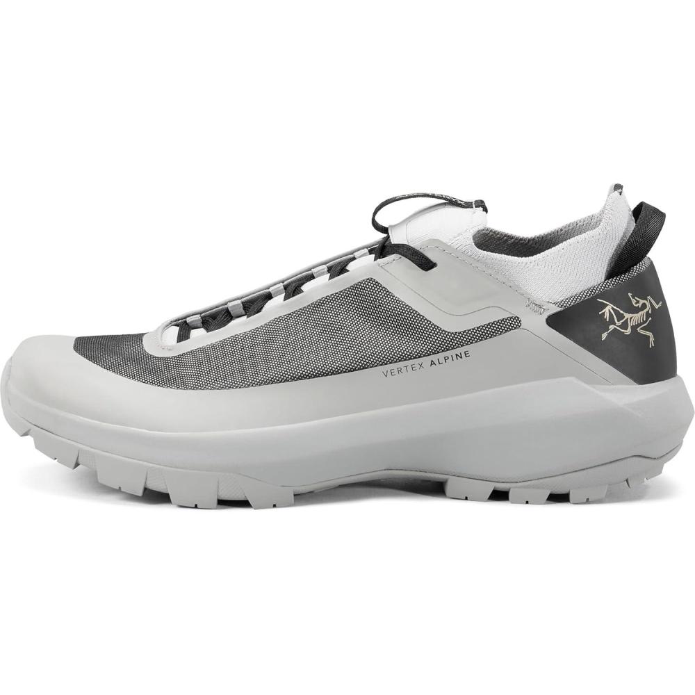 imageArcteryx Vertex Alpine Shoe Mens Fast Light Supportive Approach ShoeSolitudeDark Solitude
