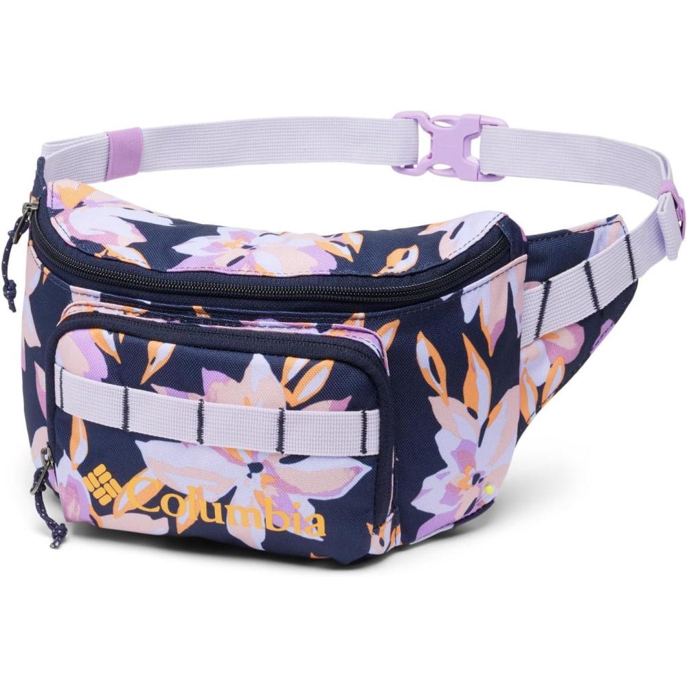 imageColumbia Unisex Zigzag Hip PackDark Nocturnal Poinsettia