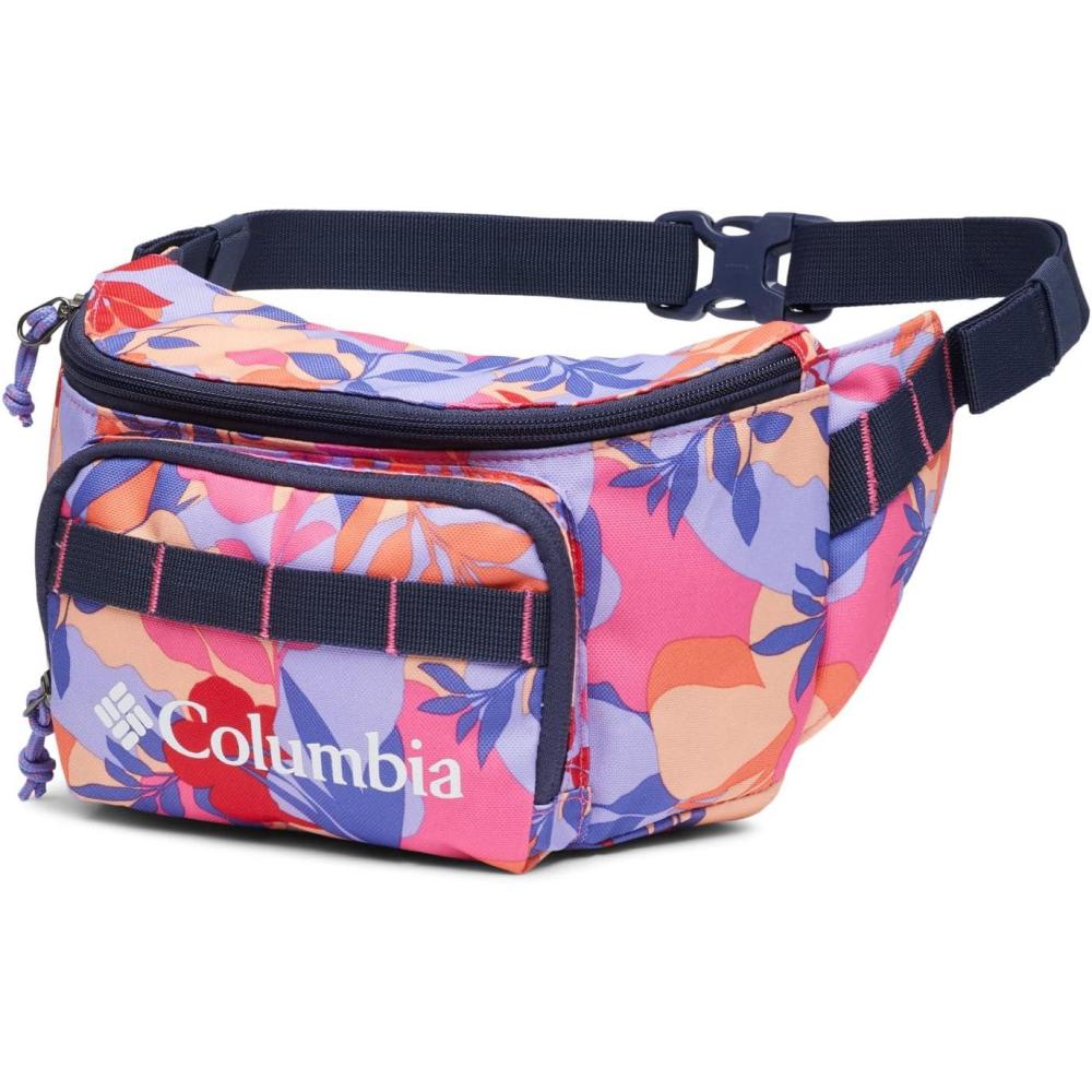 imageColumbia Unisex Zigzag Hip PackWild Geranium Floriated