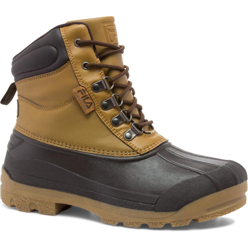 imageFila Mens Weathertech Extreme Walking ShoeWheatEspressoGum