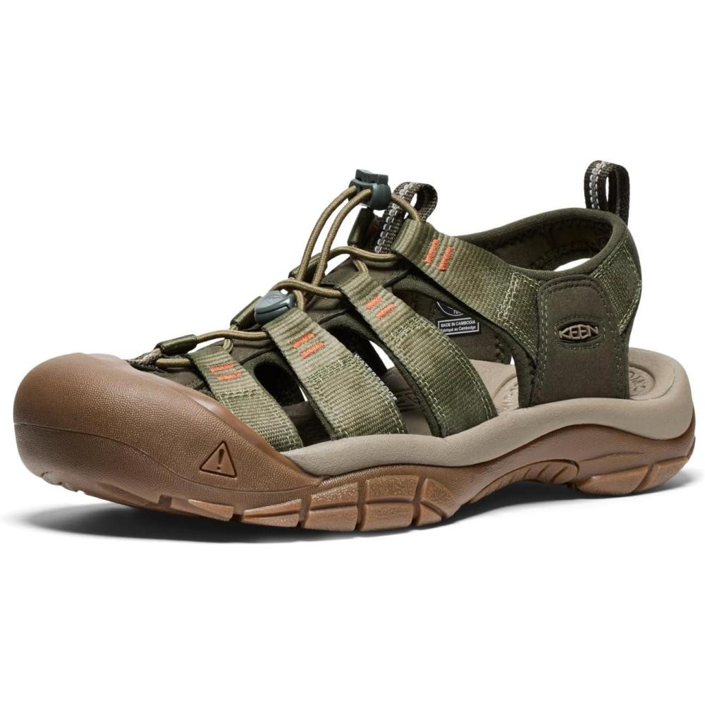 imageKEEN Mens Newport H2 Closed Toe Water SandalWinter MossChevron