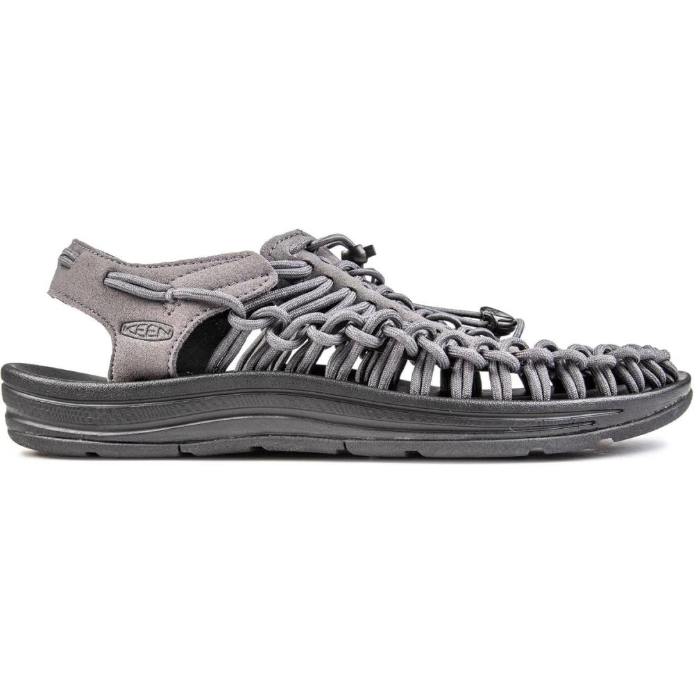 imageKEEN Mens Uneek Classic Two Cord SandalsMagnetBlack