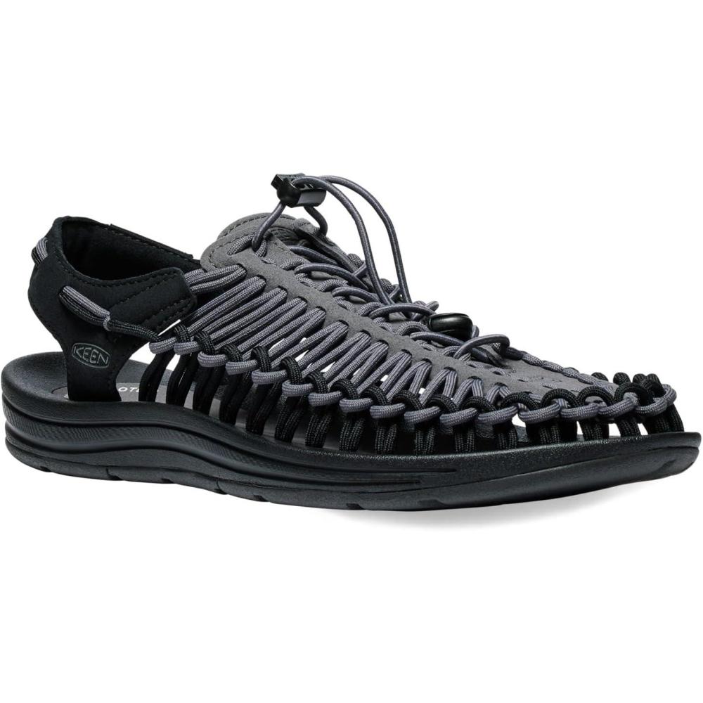 imageKEEN Mens Uneek Classic Two Cord SandalsMagnetSteel Grey
