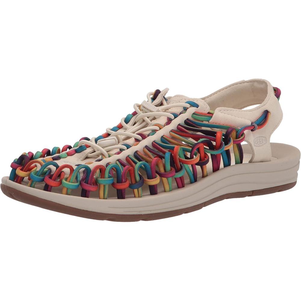 imageKEEN Mens Uneek Classic Two Cord SandalsOriginal Tie DyeBirch