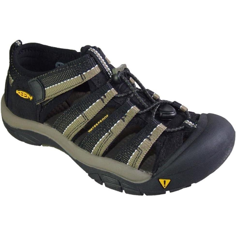 imageKEEN UnisexChild Newport H2 Closed Toe Water SandalsBlackStone Gray