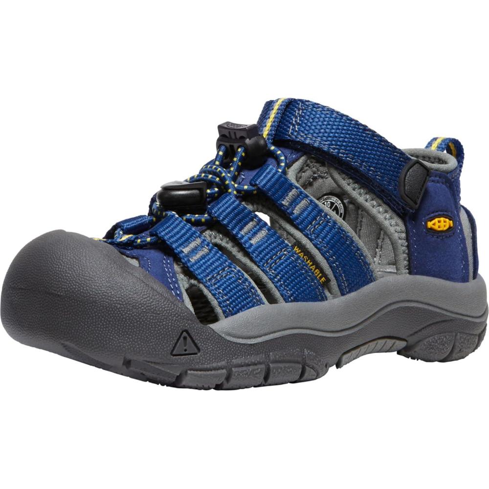 imageKEEN UnisexChild Newport H2 Closed Toe Water SandalsBlue DepthsGargoyle
