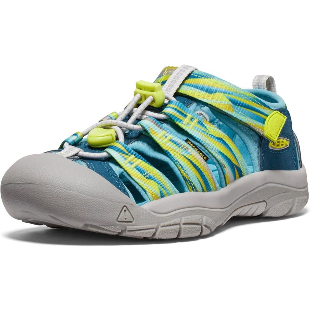 imageKEEN UnisexChild Newport H2 Closed Toe Water SandalsLegion BlueEvening Primrose
