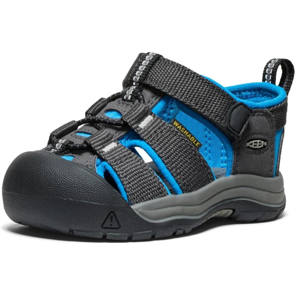 imageKEEN UnisexChild Newport H2 Closed Toe Water SandalsMagnetBrilliant Blue