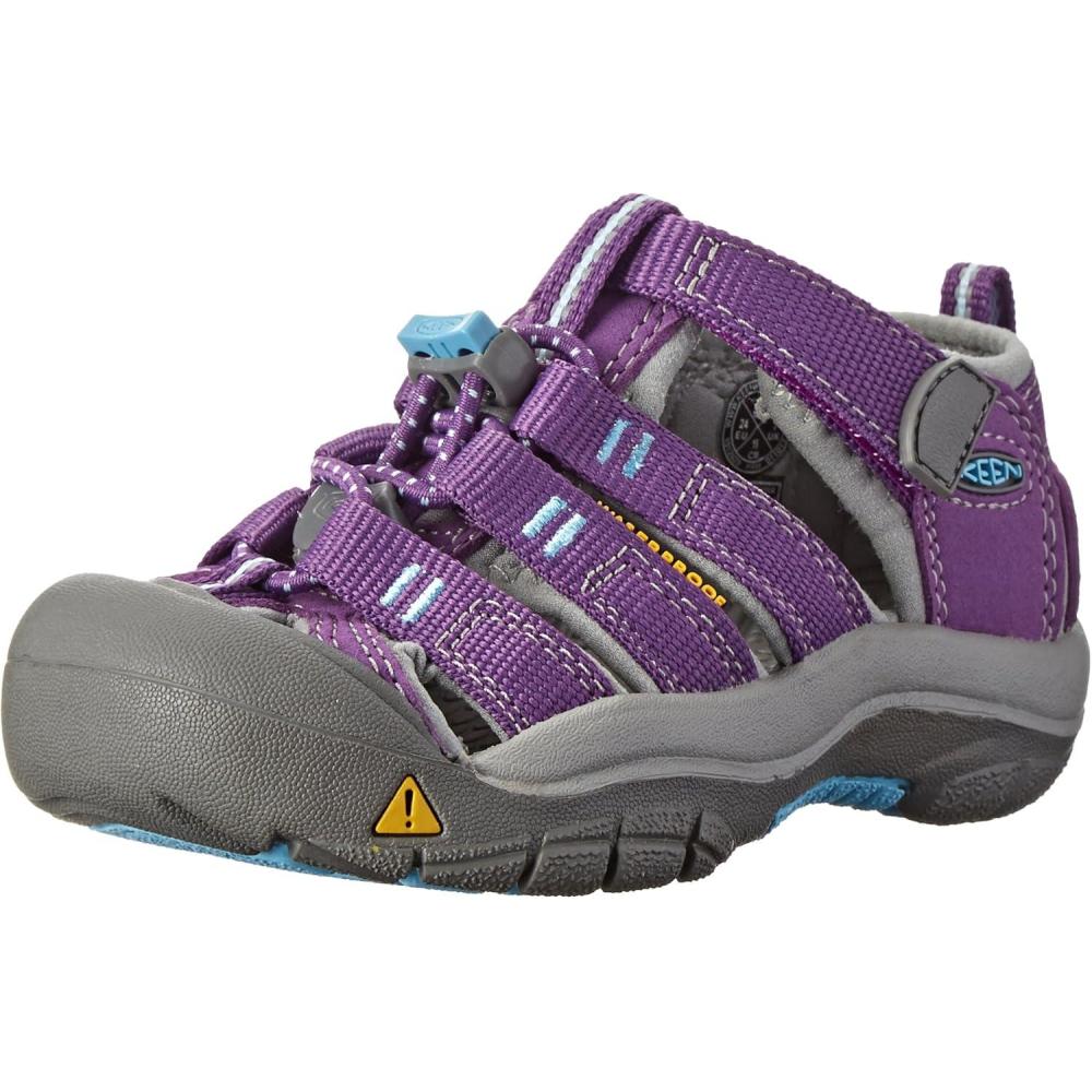 imageKEEN UnisexChild Newport H2 Closed Toe Water SandalsPurple MagicBlue Grotto