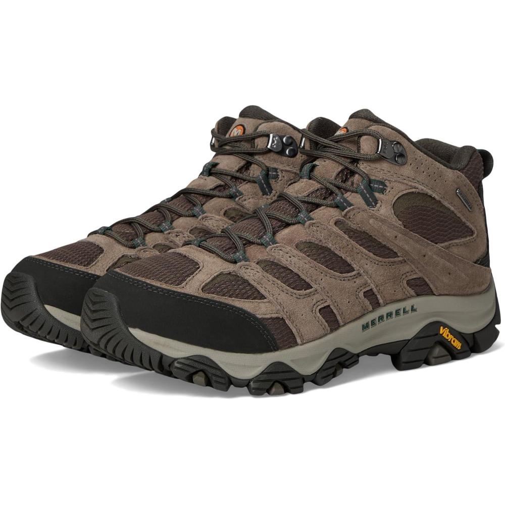 imageMerrell Mens Moab 3 Mid Waterproof Hiking BootBoulder