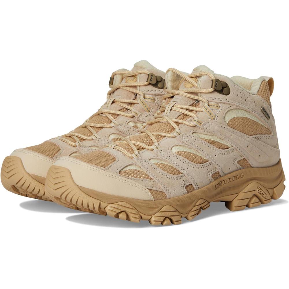 imageMerrell Mens Moab 3 Mid Waterproof Hiking BootLatte