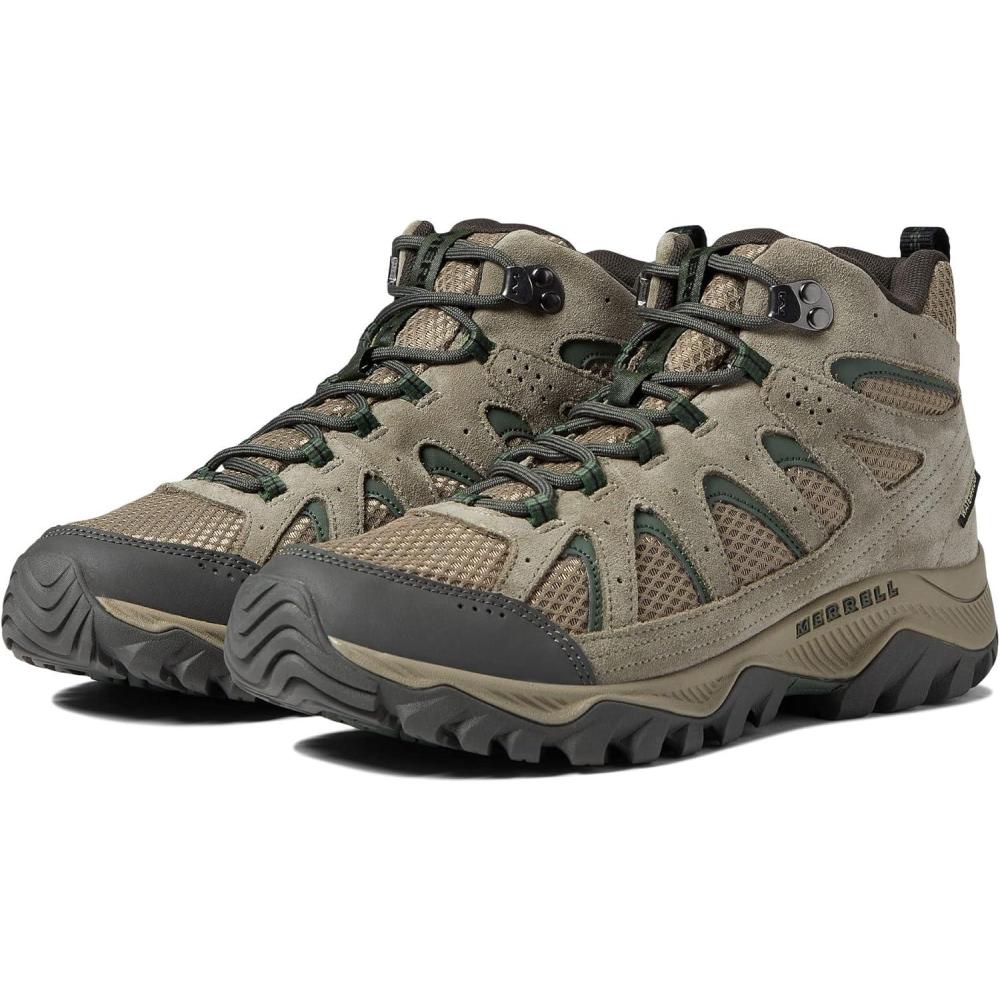 imageMerrell Mens Oakcreek Mid Waterproof Hiking BootBoulder