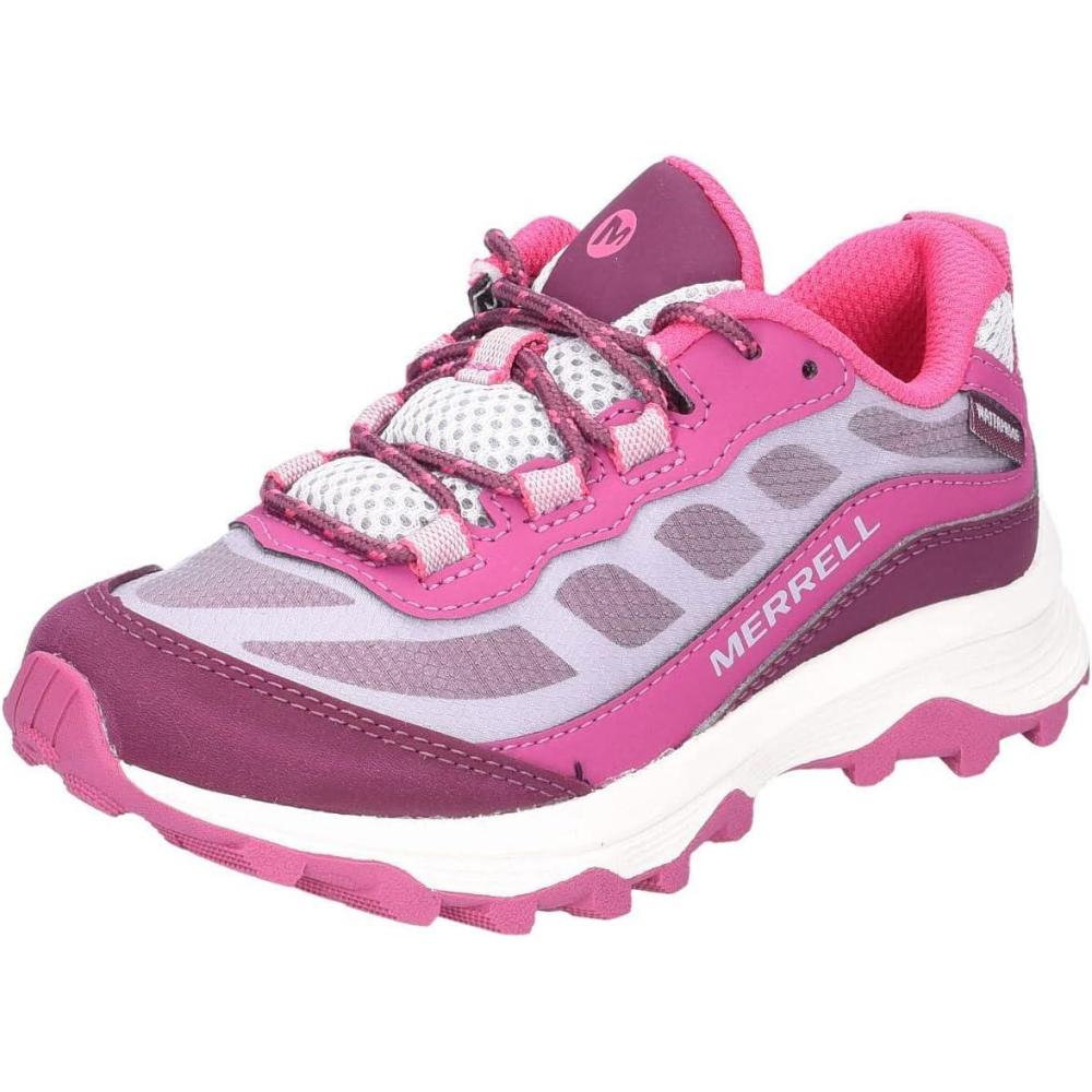 imageMerrell UnisexChild Moab Speed Low WTRPFGreyBerry