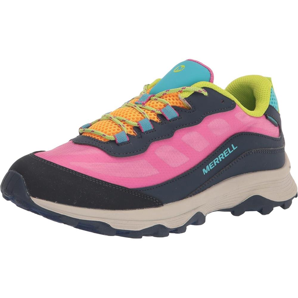 imageMerrell UnisexChild Moab Speed Low WTRPFNavyMulti