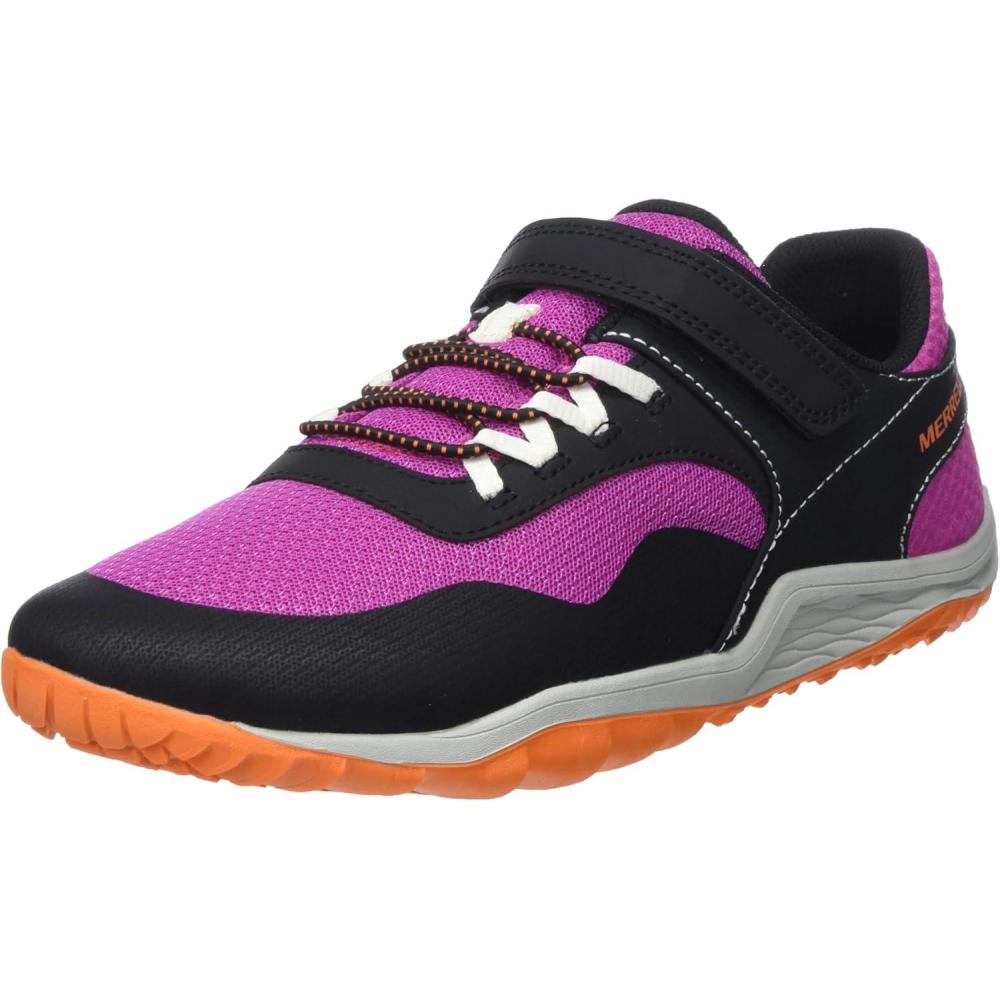 imageMerrell UnisexChild Trail Glove 7 aC ToddlerLittle Big Kid Hiking ShoeFuchsiaBlack