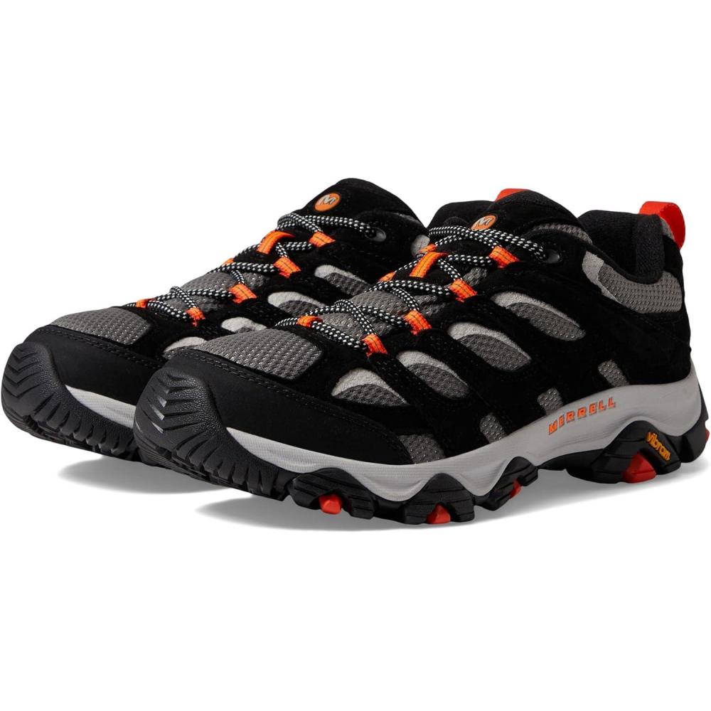 imageMerrell Womens Moab 3 Waterproof Hiking ShoeBlackTangerine