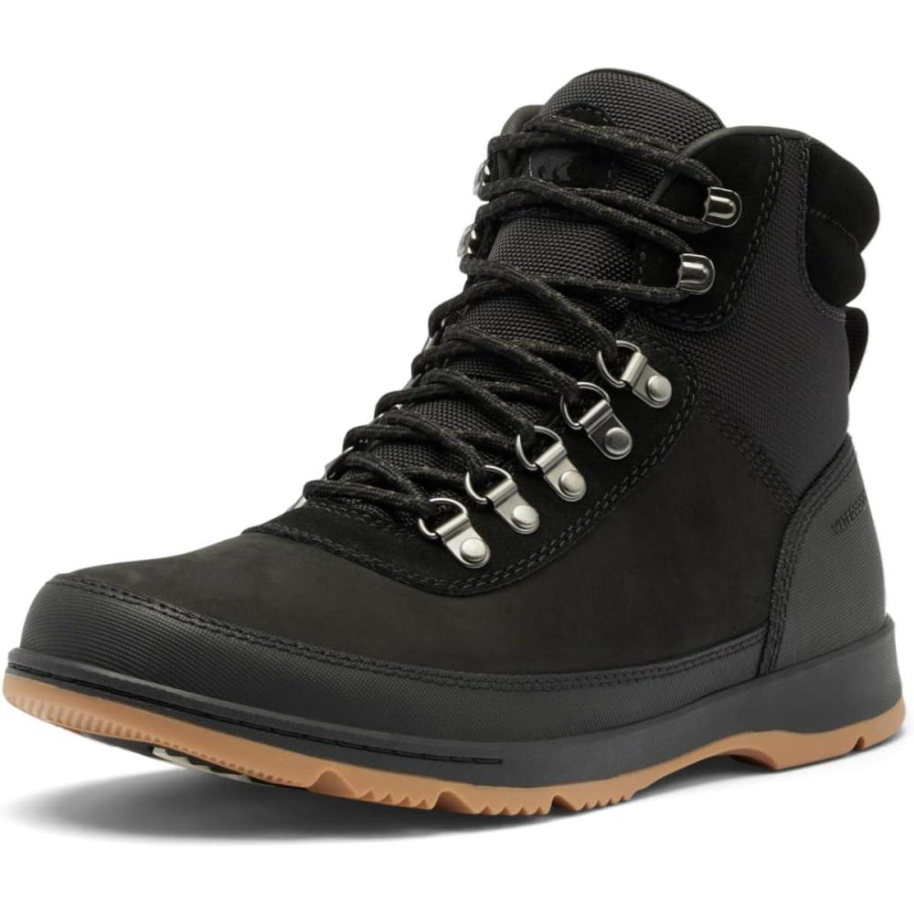 imageSOREL Mens Ankeny ll Hiker Plus Waterproof BootBlack Gum 10