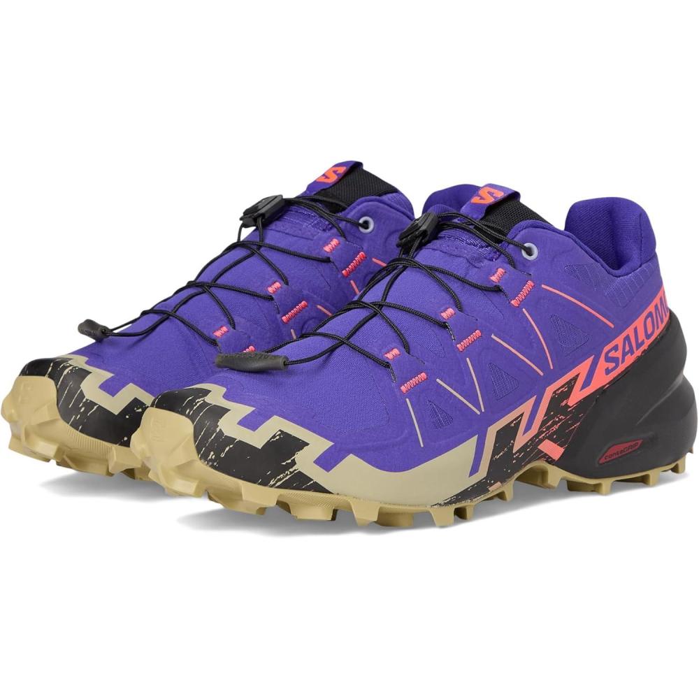 imageSalomon Womens Running ShoesLibertyBlackNeon Flame