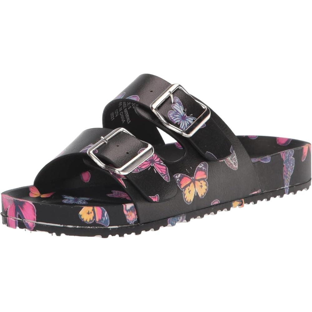 imageSteve Madden Girls Shoes Leena Slide SandalButterfly Multi