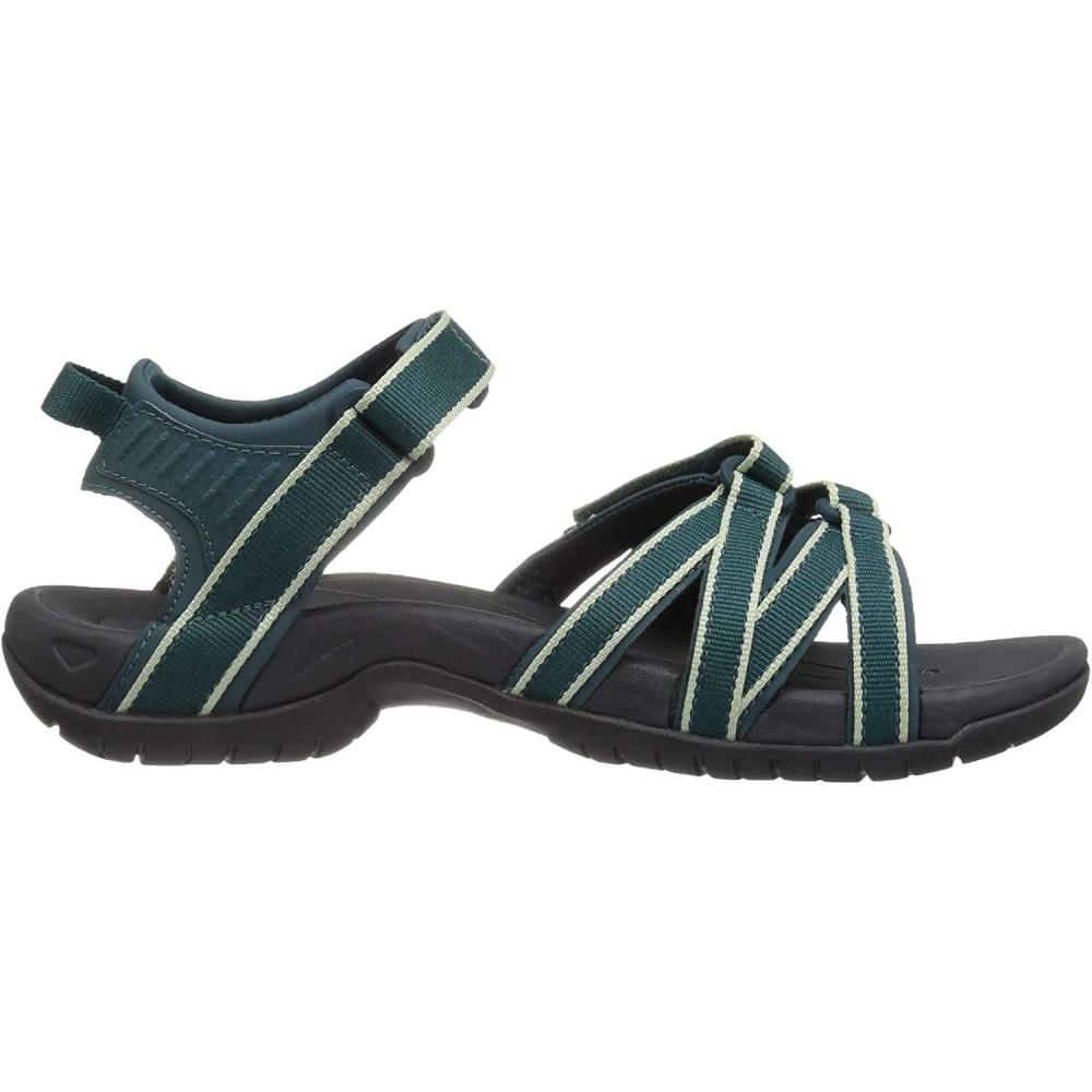 imageTeva Womens Tirra Leather SandalDark Green Blue Ombre