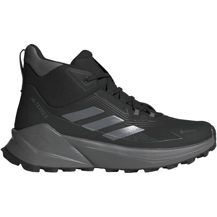 imageadidas Womens Terrex Trailmaker 2 Mid Goretex Hiking ShoesBlackGreyAmber Tint