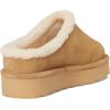 BEARPAW Women’s Izzy Platform Lo Slipper(Iced Coffee)
