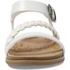 Blowfish Malibu Girl’s Mylo-T (Toddler/Little Kids) Flat Sandal(Pearl White)