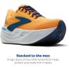 Brooks Men’s Glycerin Max Neutral Running & Walking Shoe(Blazing Orange/Blue/White)