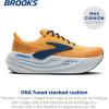 Brooks Men’s Glycerin Max Neutral Running & Walking Shoe(Blazing Orange/Blue/White)