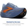 Brooks Men’s Glycerin Max Neutral Running & Walking Shoe(Country Blue/Sky/Orange)