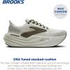Brooks Men’s Glycerin Max Neutral Running & Walking Shoe(Grey/Dusty Olive/Tea)