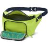 Columbia Unisex Zigzag Hip Pack(Bright Chartreuse/Emerald Green)