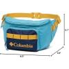 Columbia Unisex Zigzag Hip Pack(Shasta/Collegiate Navy)