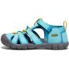 KEEN Boy’s, Seacamp II CNX Sandal – Little Kid(Ipanema/Fjord Blue)