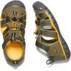KEEN Boy’s, Seacamp II CNX Sandal – Little Kid(Military Olive/Saffron)