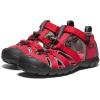 KEEN Boy’s, Seacamp II CNX Sandal – Little Kid(Racing Red/Gargoyle)