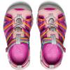 KEEN Boy’s, Seacamp II CNX Sandal – Little Kid(Rainbow/Festival Fuchsia)