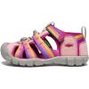 KEEN Boy’s, Seacamp II CNX Sandal – Little Kid(Rainbow/Festival Fuchsia)