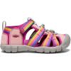 KEEN Boy’s, Seacamp II CNX Sandal – Little Kid(Rainbow/Festival Fuchsia)