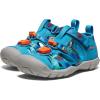 KEEN Boy’s, Seacamp II CNX Sandal – Little Kid(Smokey Bear/Fjord Blue)