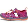 KEEN Kids’ Moxie Closed Toe Sandals(Purple Wine/Nasturtium)