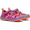 KEEN Kids’ Moxie Closed Toe Sandals(Purple Wine/Nasturtium)