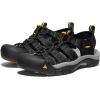 KEEN Men’s Newport H2 Closed Toe Water Sandal(Black/Black)